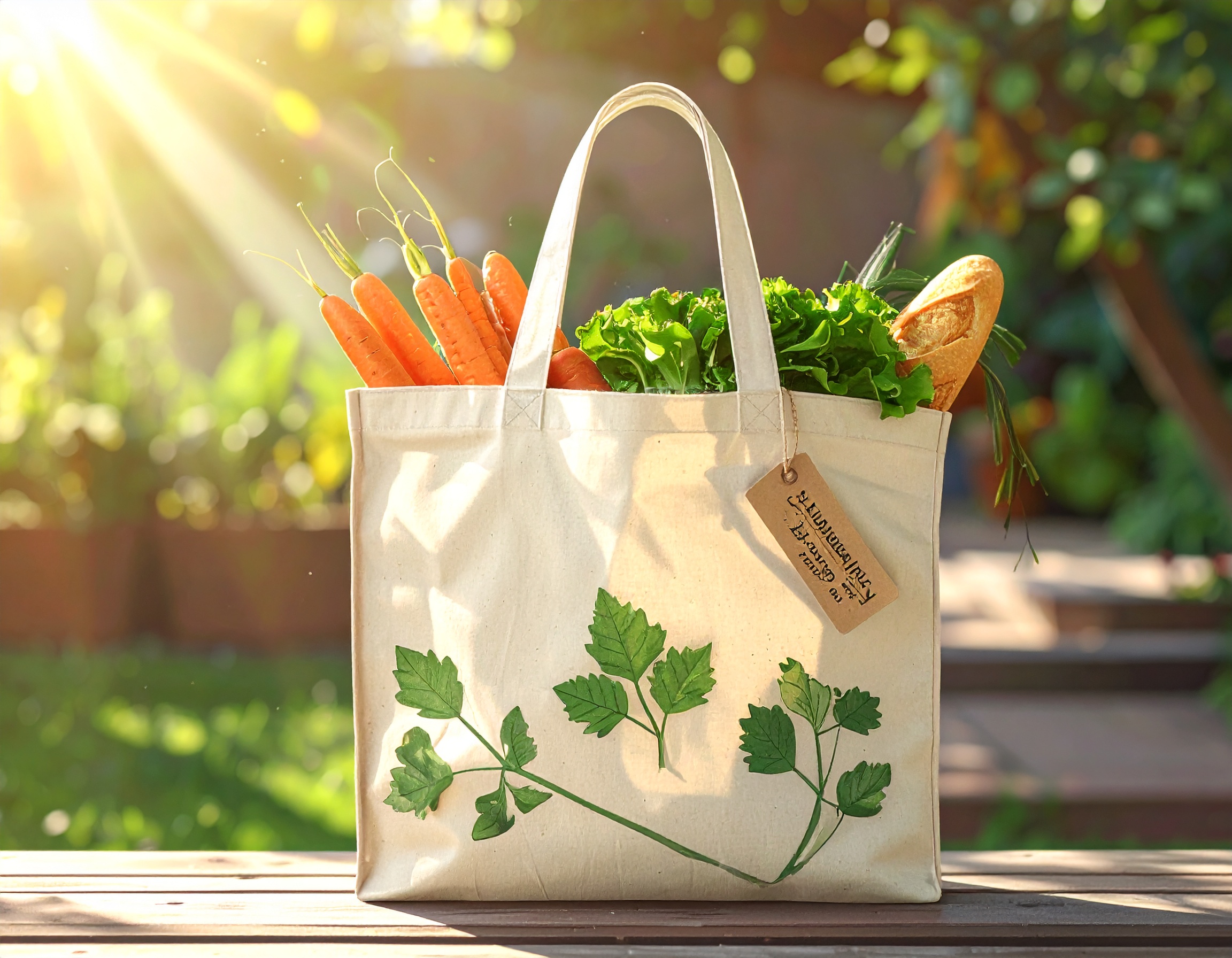 Recycled Canvas Tote Bag