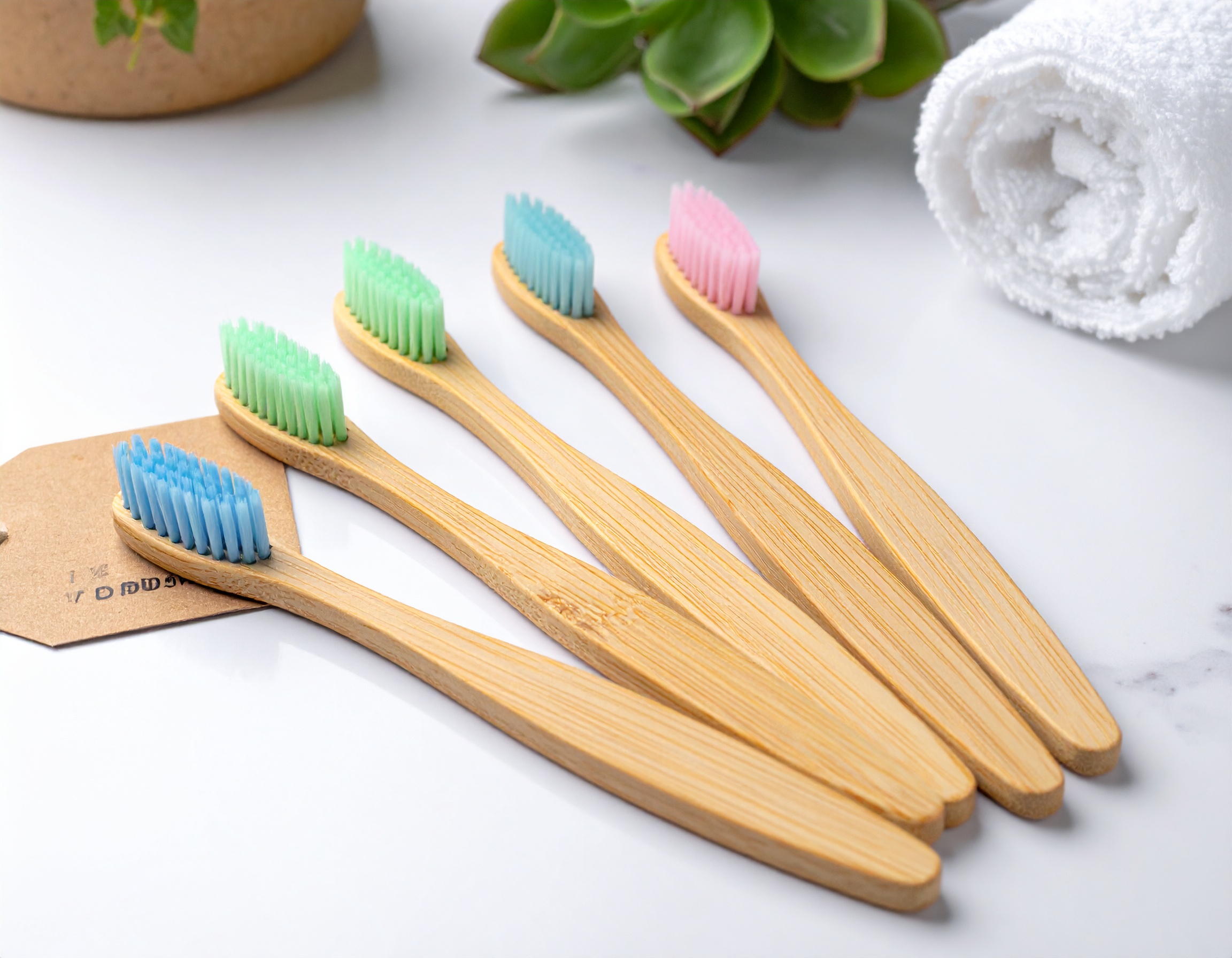Eco-Friendly Bamboo Toothbrushes