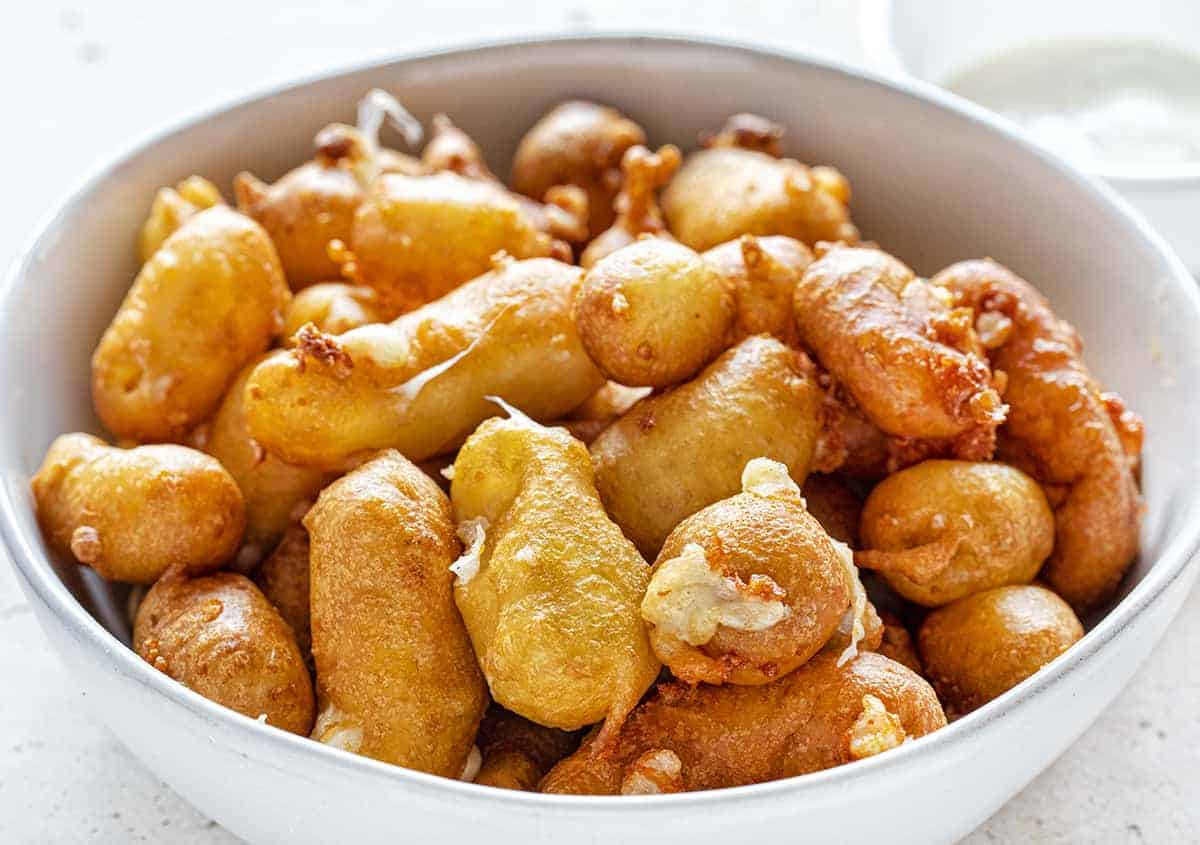 Caramel Bacon Cheese Curds